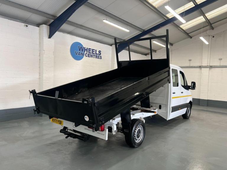 2021 Mercedes-Benz Sprinter 3.5t Progressive Crew Cab Tipper CHASSIS CAB DIESEL Manual