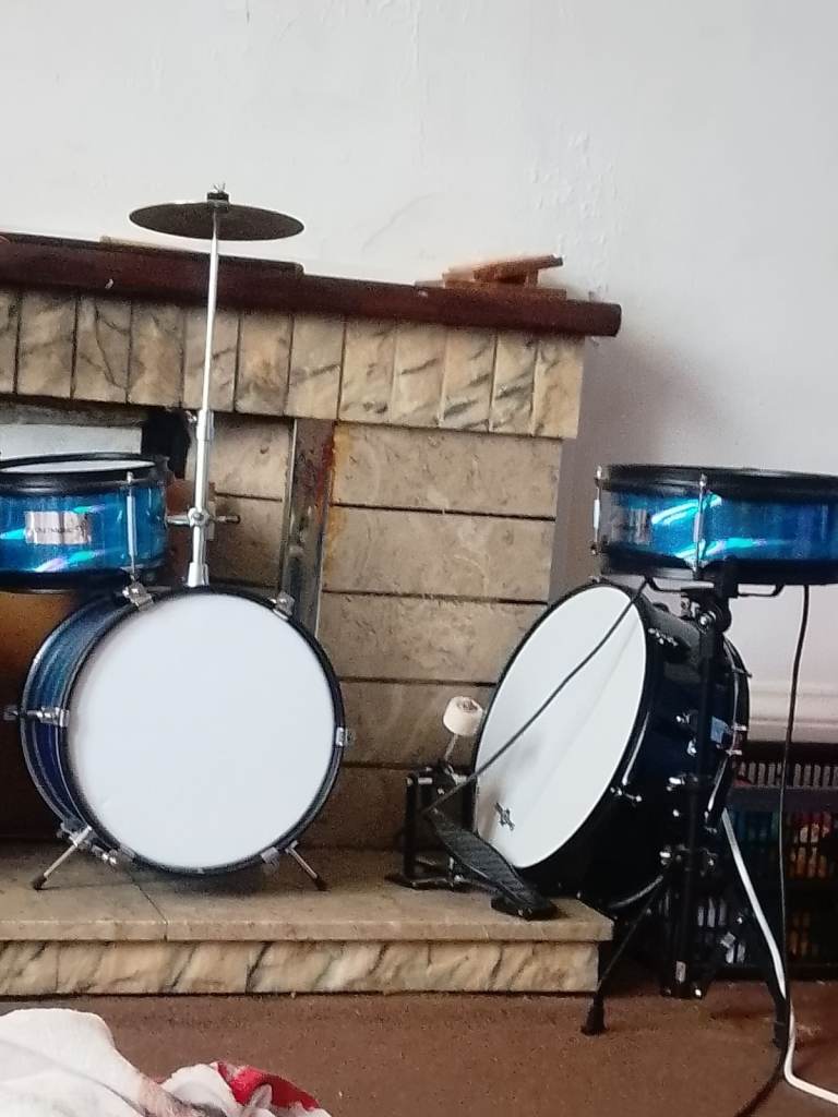 Kids Drum Kit For Sale. Needs to go ASAP