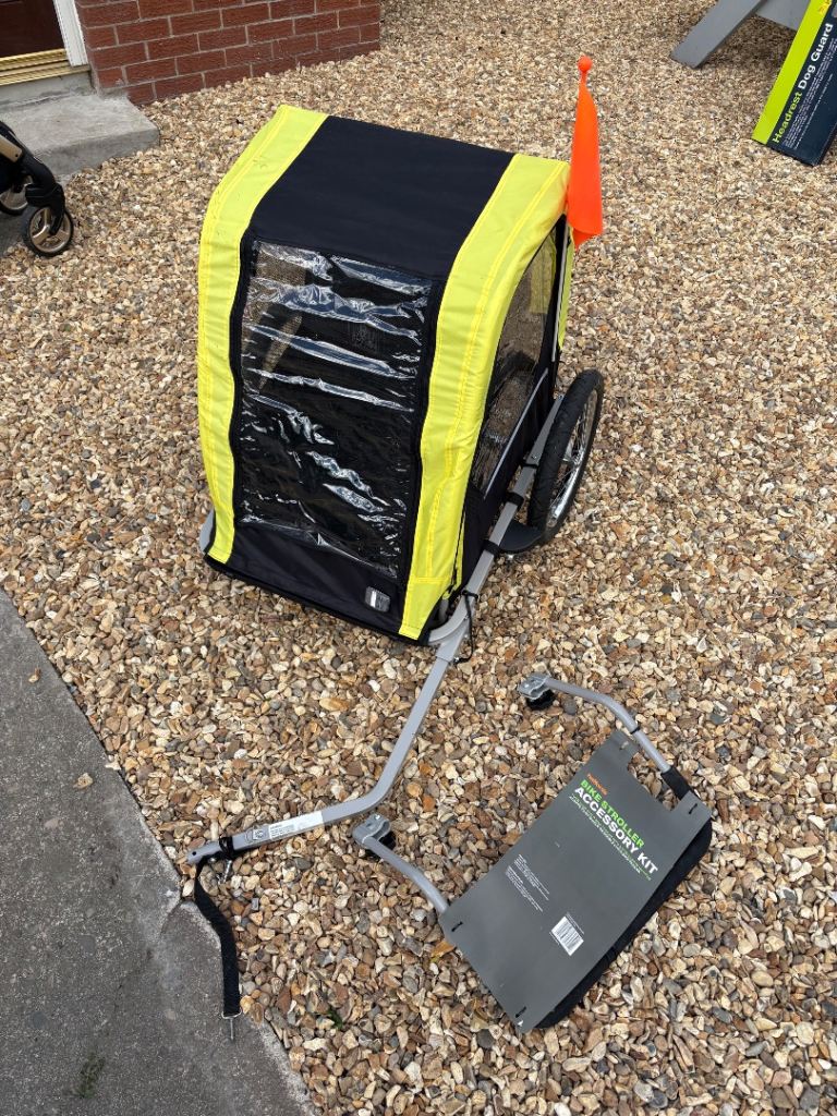 Bike Trailer with Stroller Accessory Kit