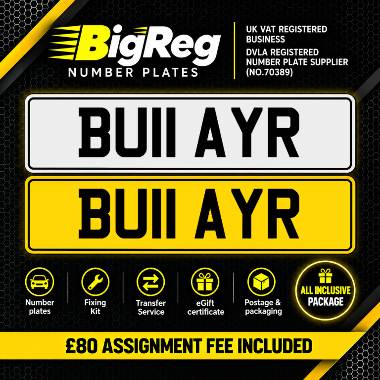 NOW £400 OFF! BARGAIN! TRACTOR TRAILER NUMBER PLATE