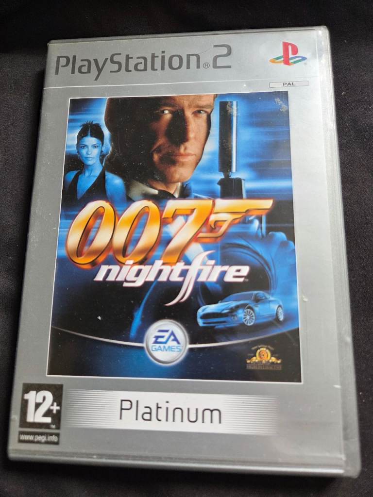 PlayStation 2 007 Nightfire Platinum Game – Good Condition