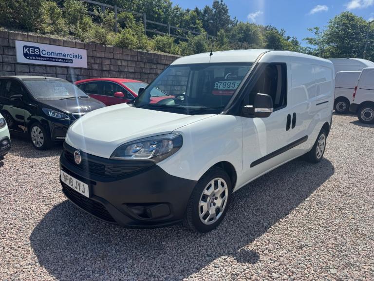 2018 Fiat Doblo 1.6 Multijet 16V Van LWB EX BT £7995+ VAT  PANEL VAN Diesel Manual