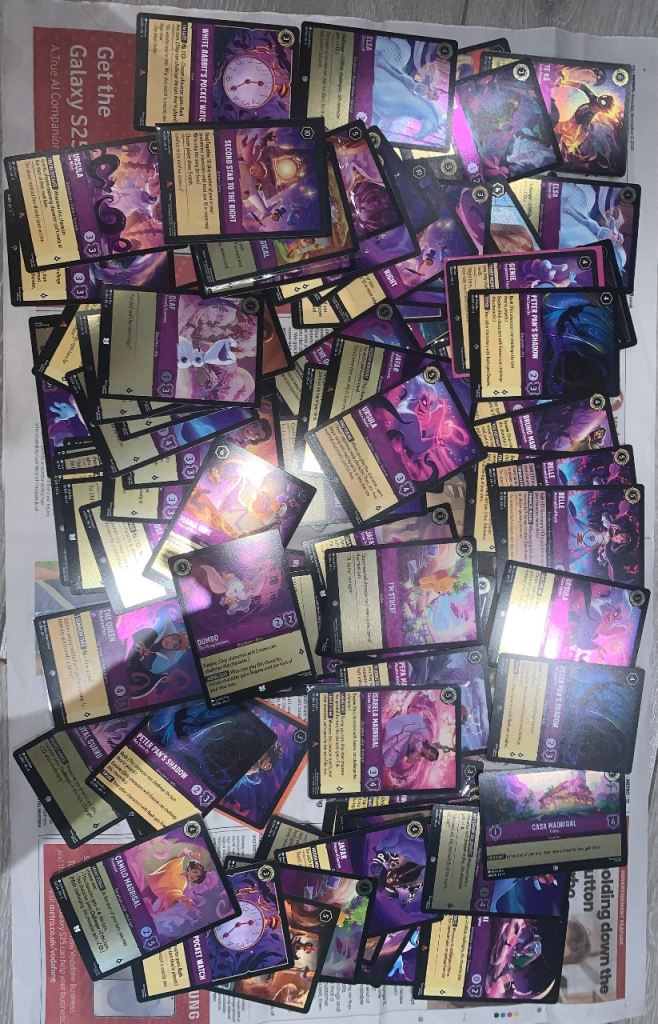 Lorcana cards Amethyst (purple)