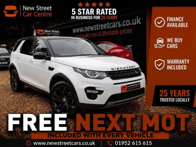 Land Rover Discovery Sport 2.0 TD4 HSE Black Auto 4WD Euro 6 (s/s) 5dr Diesel Automatic