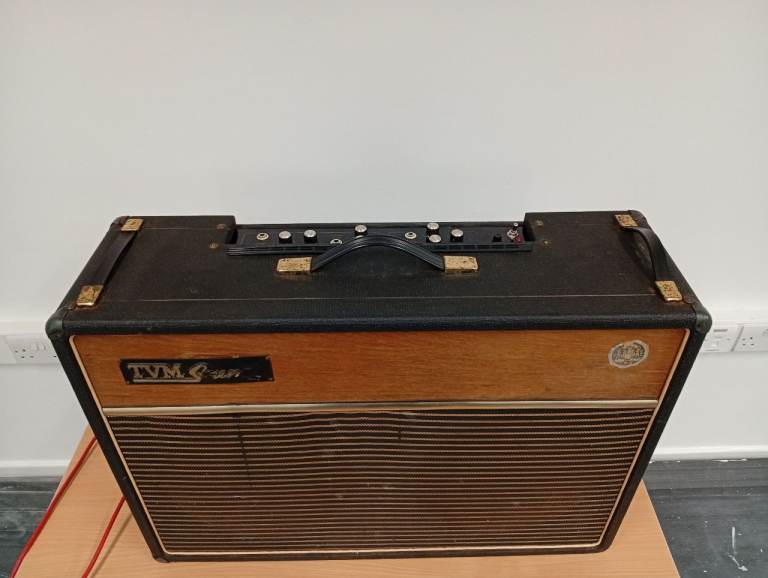 Vintage guitar amplifier TVM Sound 2x12 .