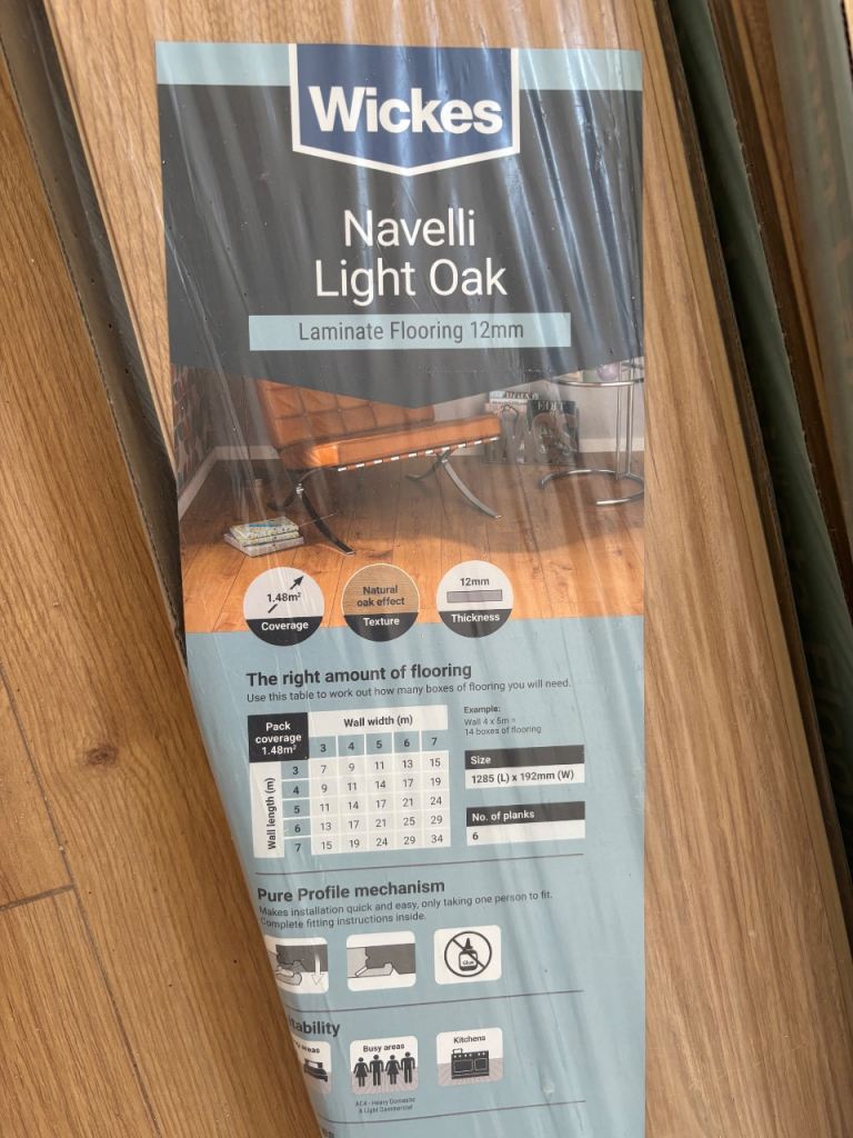 Laminate flooring 