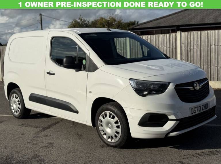 2020 Vauxhall Combo 1.6 Turbo D 2300 Sportive Panel Van 4dr Diesel Manual L1 H1 Euro 6 (s/s) (1 P...