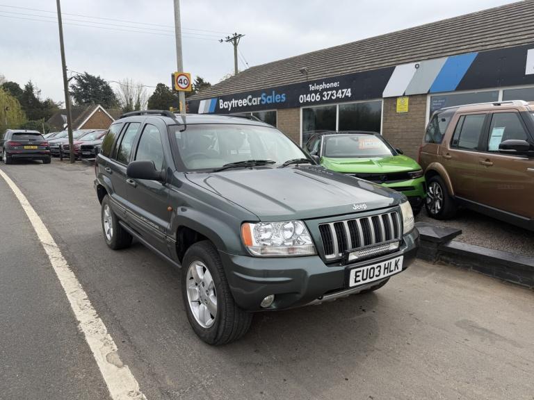 JEEP GRAND CHEROKEE 2.7 CRD Limited Green Auto Diesel 2003