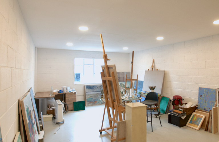 Ground floor arts crafts workshop studio Light factory nw10