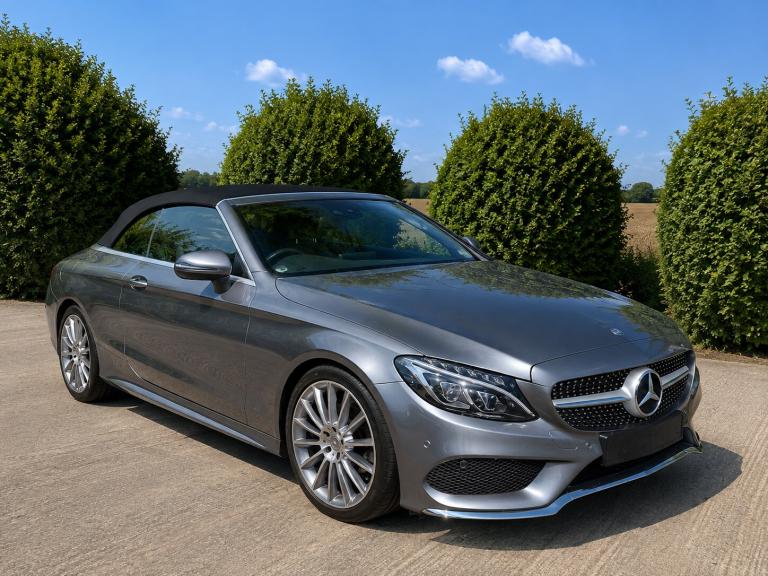 2017 17 MERCEDES BENZ C220d AMG LINE PREMIUM PLUS 4MATIC CONVERTIBLE 170BHP EU6