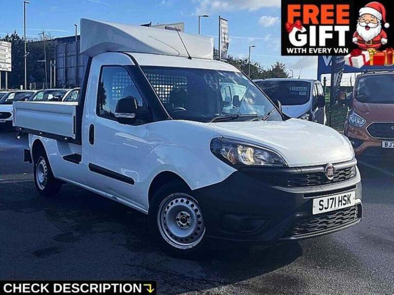2021 Fiat Doblo 1.6 MultiJetII Work Up 2dr Diesel Manual L2 Euro 6 (s/s) (105 bhp) Dropside Diese...
