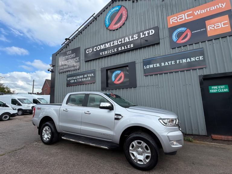 2018 Ford Ranger 2.2TDCI LIMITED Double Cab Pick Up 4x4 NO VAT  PICK UP Diesel Manual