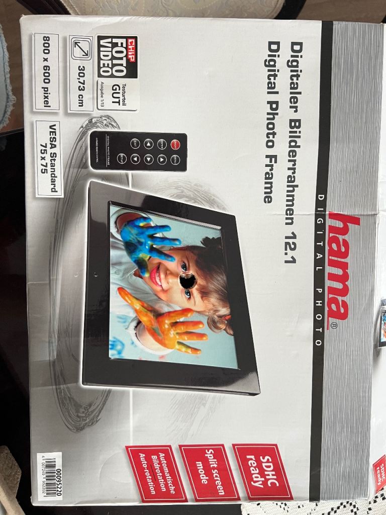 New hama digital photo frame