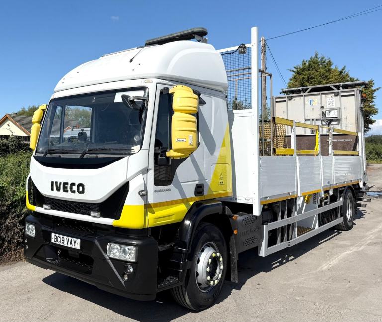 2019 IVECO EUROCARGO 180E25 IPV TRAFFIC MANAGMENT CRASH CUSHION CONEWELLS EURO 6