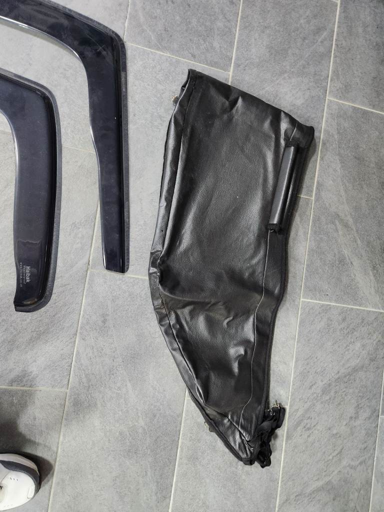 Bonnet bra and wind deflectors for 2007 to 2017 sprinter