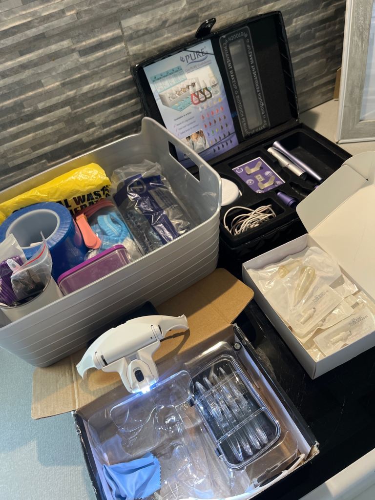 Semi permanent makeup kit
