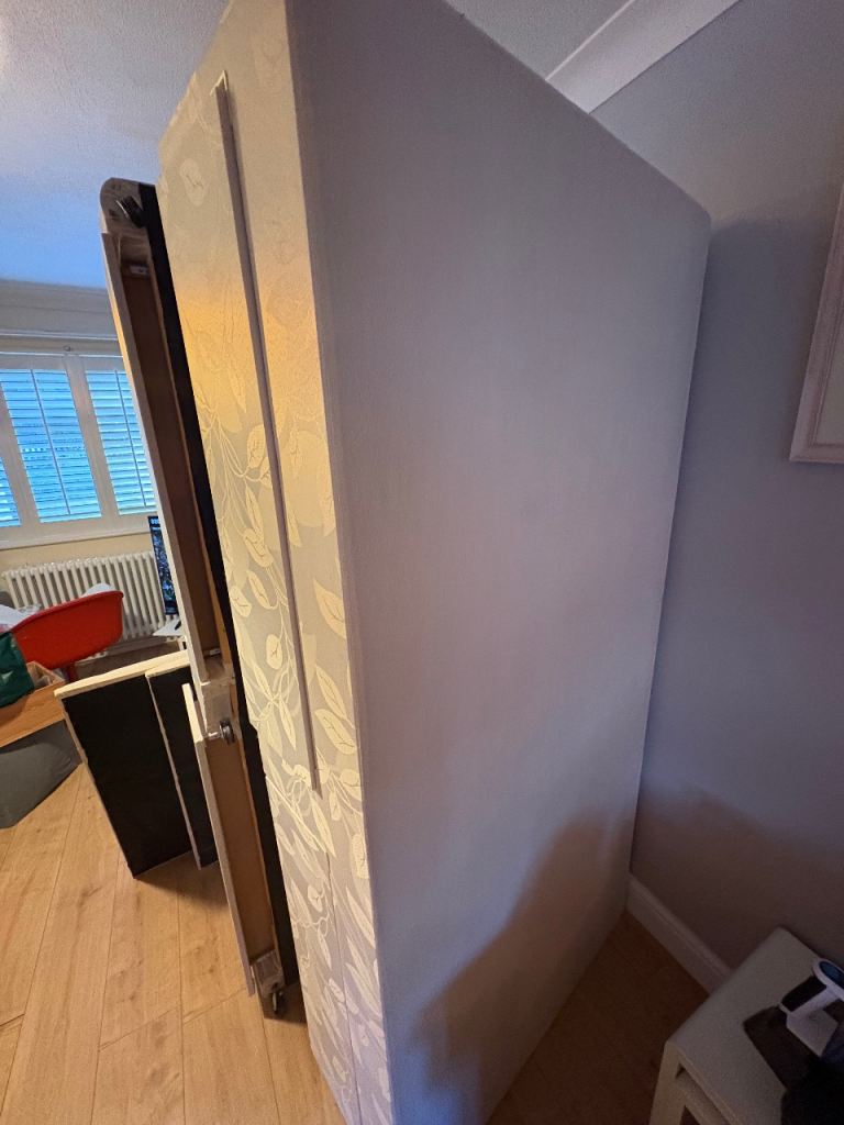 Two single bed base and headboard 