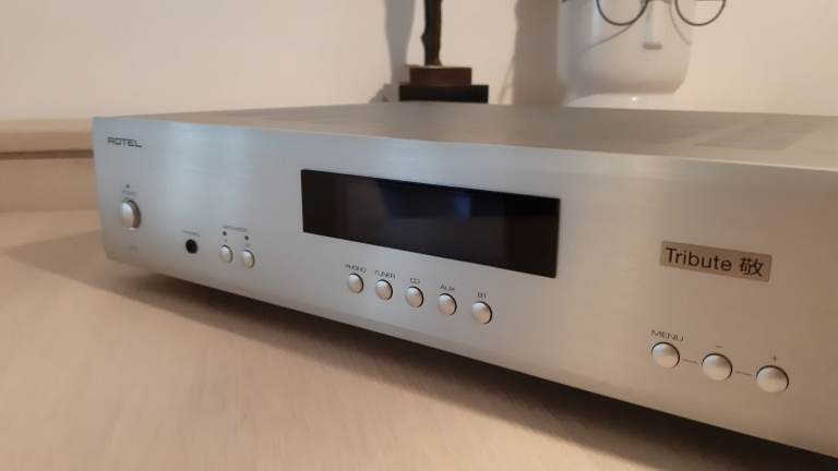 Rotel A11 TRIBUTE Amplifier & A11 TRIBUTE CD Player