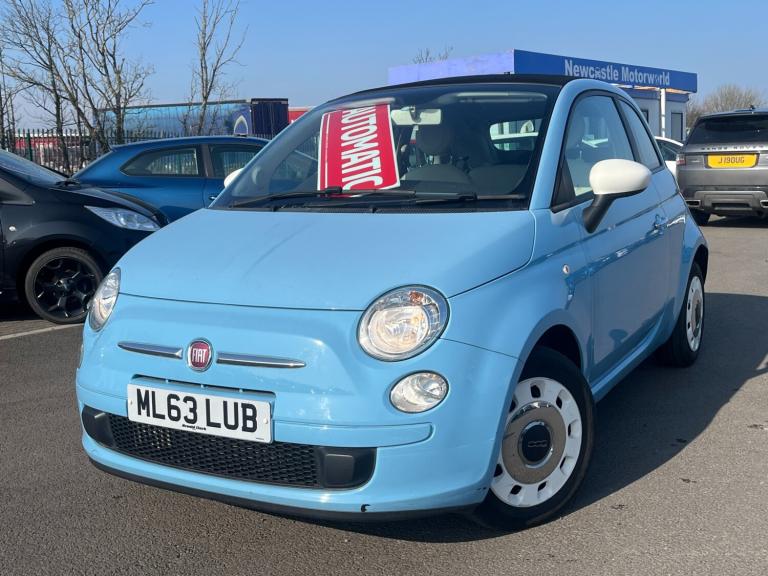 2013 Fiat 500 0.9 TwinAir Colour Therapy 2dr Dualogic CONVERTIBLE Petrol Automatic