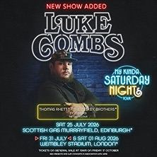 2x Luke Combs tickets - Edinburgh 25.07.26