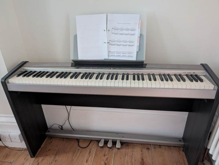 CASIO privia - piano keyboard - fully weighted