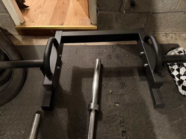 GYM MASTER Open Olympic Trap Style Rickshaw Bar Deadlift