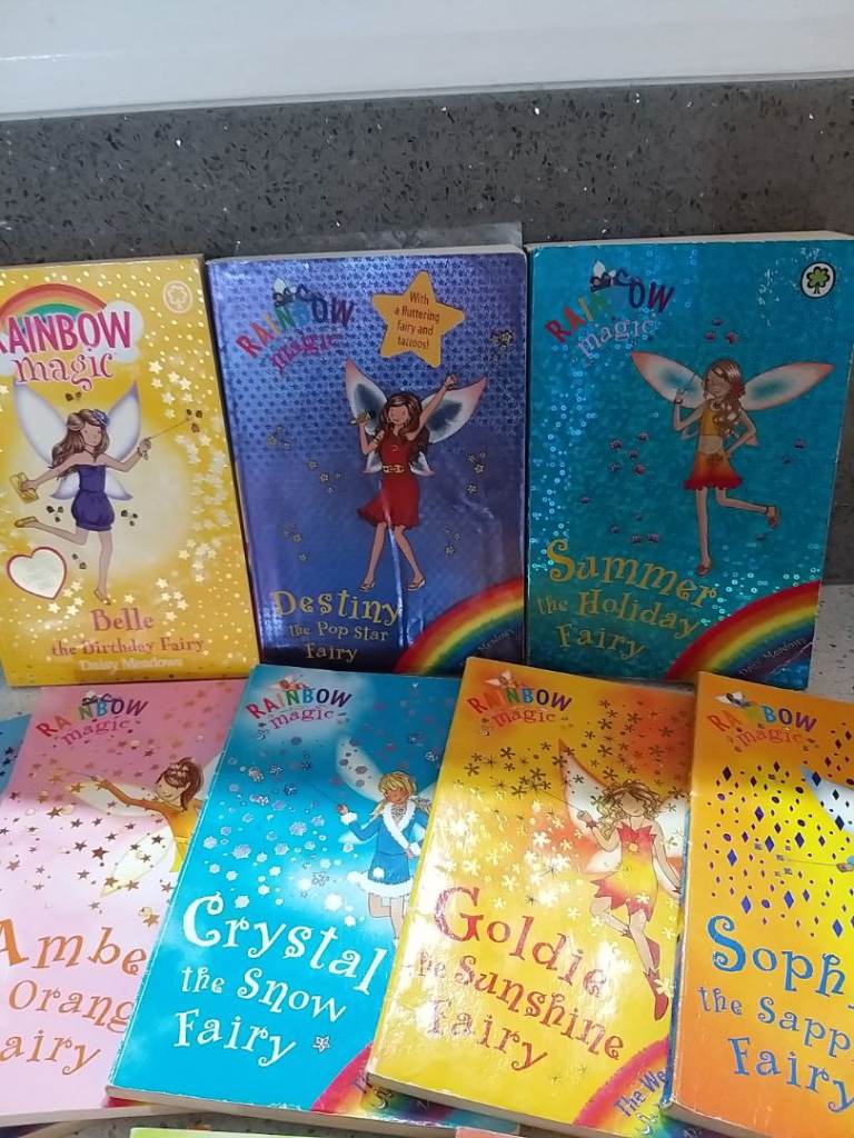 Girls Rainbow Magic Fairy book bundle