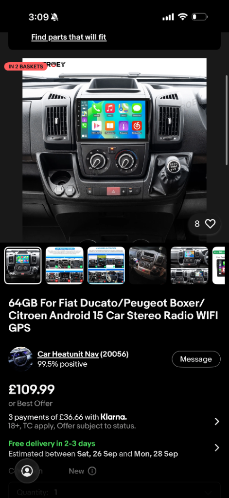 CarPlay touch screen 