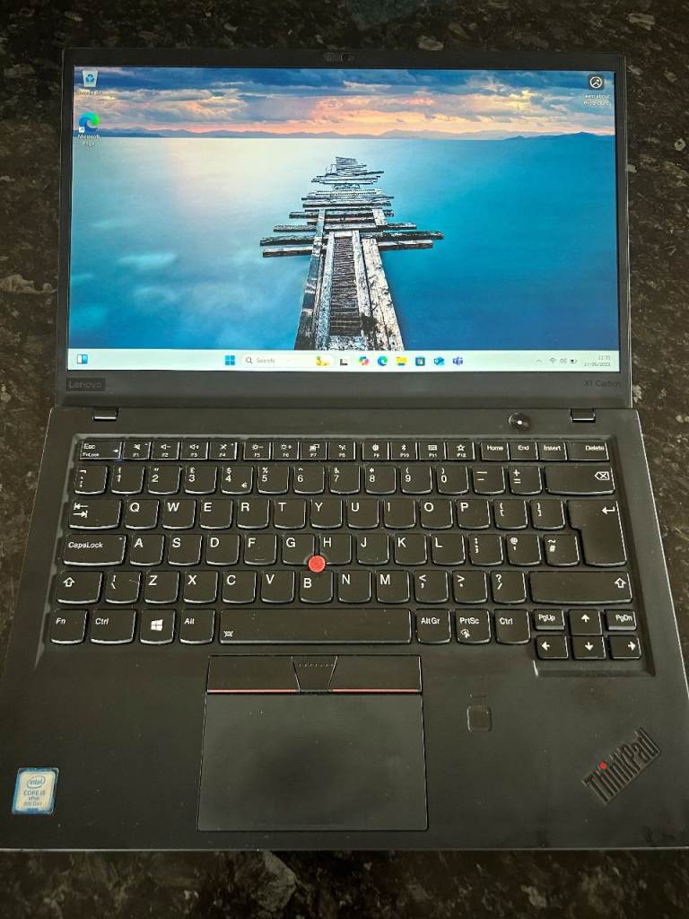 Lenovo 6th Gen Carbon X1 Intel i5 8250U 8GB RAM  256GB SSD Windows 11 Pro