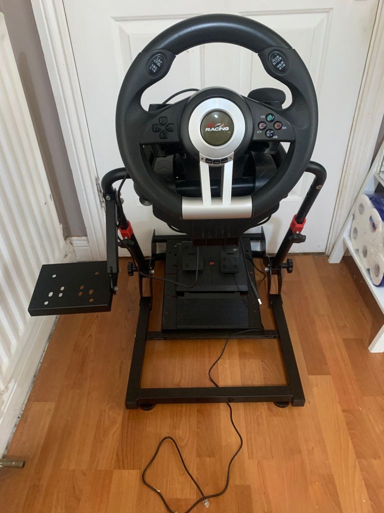 XR Racing Wheel V2 & Stand for PlayStation/Xbox/Nintendo/PC