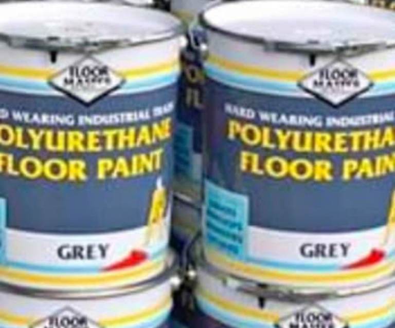 Polyurethane floor paint 
