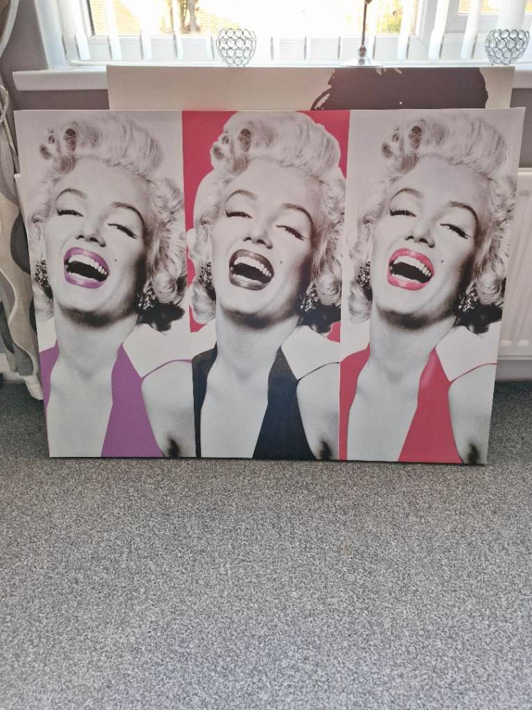 Canvas large Marilyn Monroe collection only 