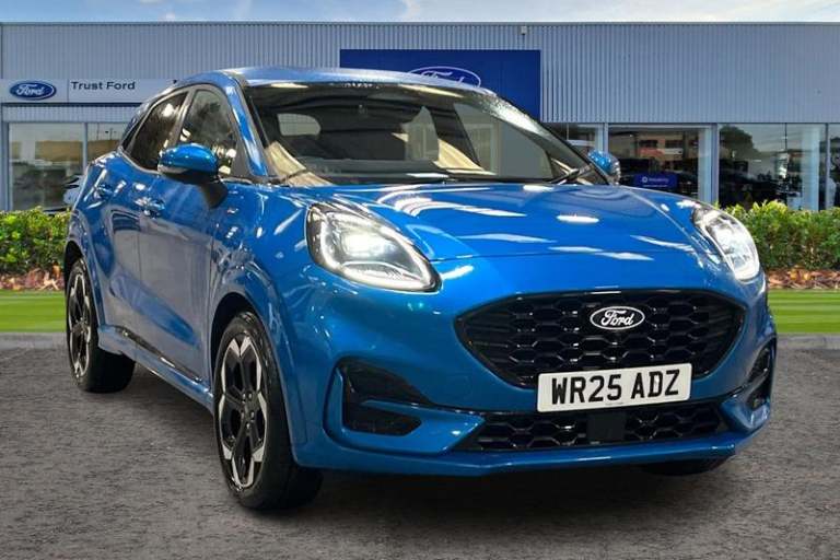 2025 Ford Puma 1.0 EcoBoost Hybrid mHEV 155 ST-Line X DCT 5dr- Parking Sensors & Camera Se Hatchb...