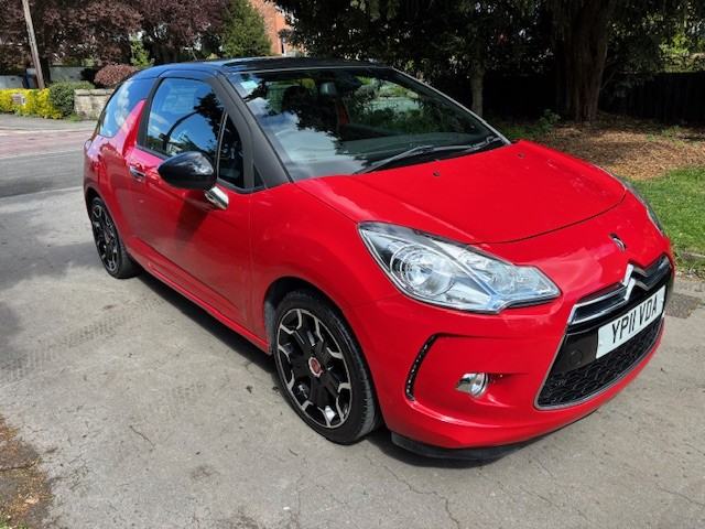 CITROEN DS3 1.6 VTi DStyle Plus Red Manual Petrol 2011