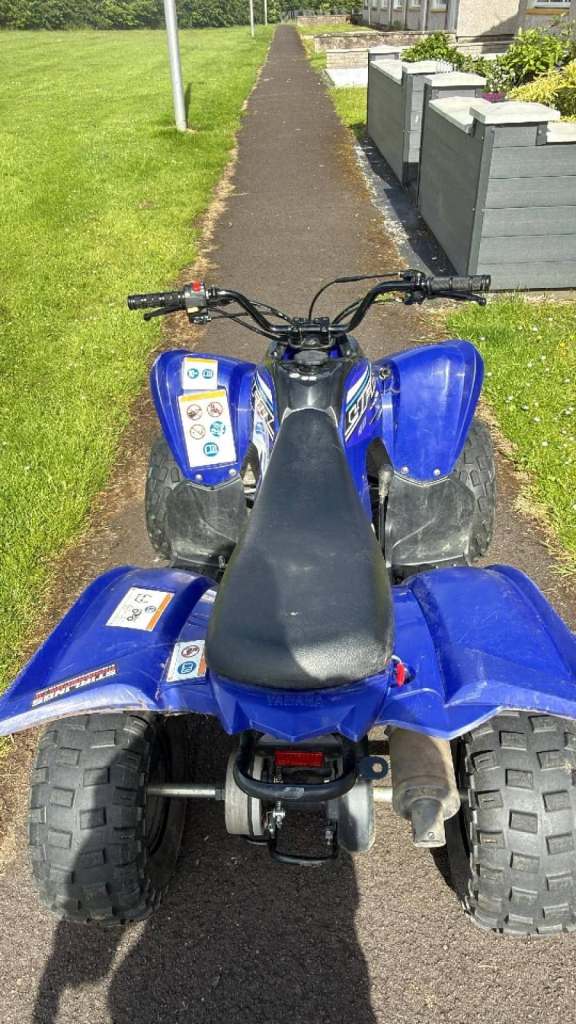 Yamaha Raptor 90 Quad Bike – Blue, Good Condition