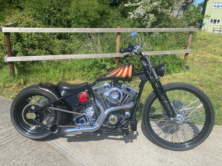 HARLEY DAVIDSON 1340 BOBBER SPECIAL, 1996, S & S ENGINE, STUNNING MACHINE