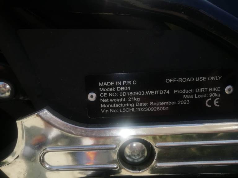 49cc mini motorbike off road