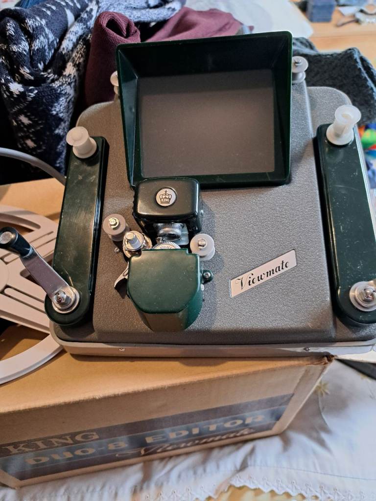 King Duo-8 Editor Viewmate Film Editor - Good Condition