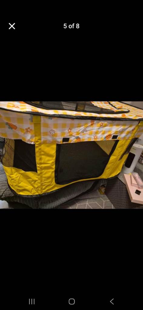 XL Pop up puppy play pen