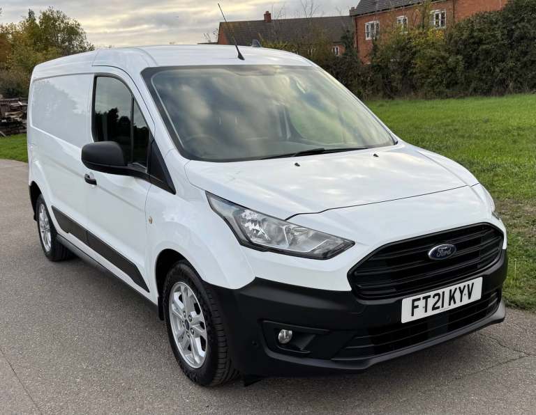2021 Ford Transit Connect 1.0 EcoBoost LWB L2 White Van - *Only 9,665 Miles*