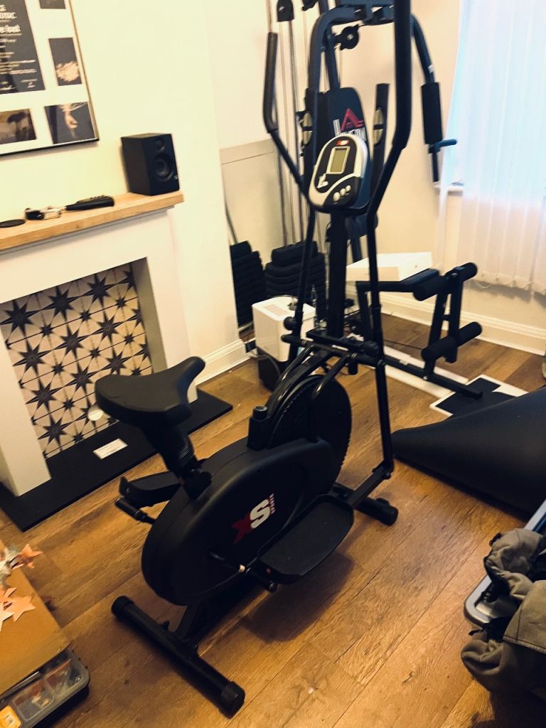 XS Sports 2-in-1 Elliptical Cross Trainer / Exercise Bike – Good Condition