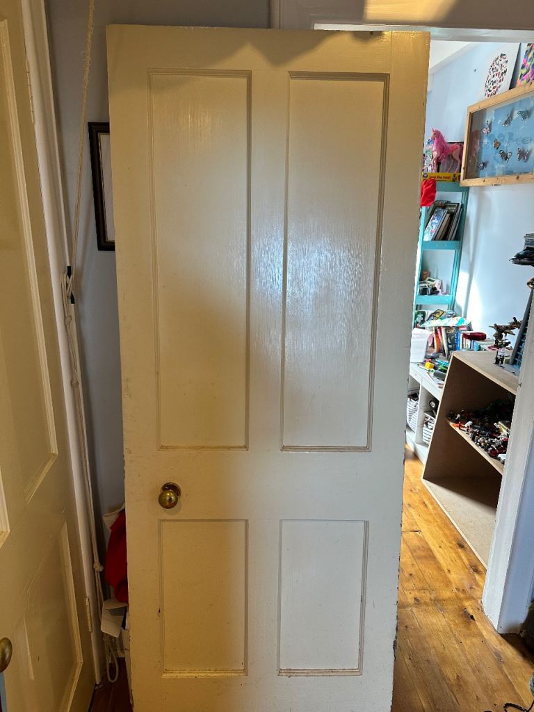 Solid pine 1930 interior door