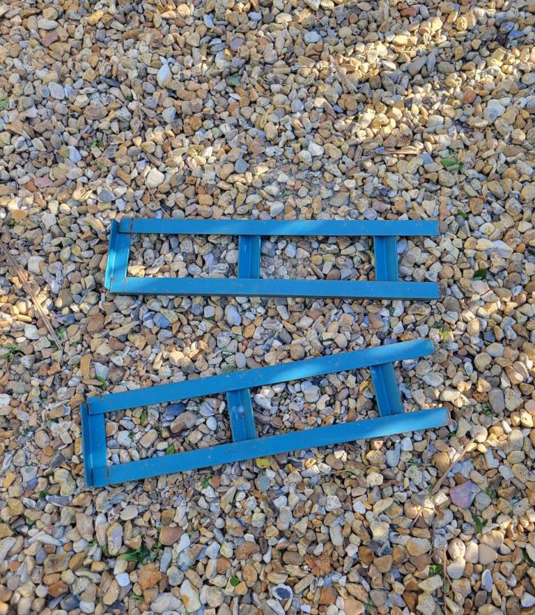 A PAIR OF CAR RAMPS 