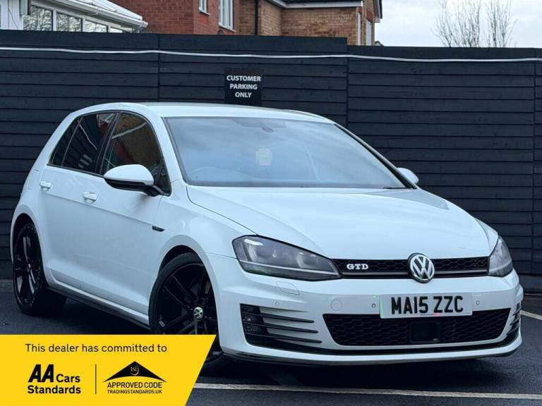 2015 Volkswagen Golf 2.0 TDI BlueMotion Tech GTD DSG Euro 6 (s/s) 5dr HATCHBACK Diesel Automatic