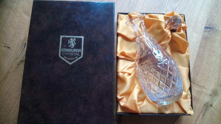 Edinburgh Crystal glasses and decanter set