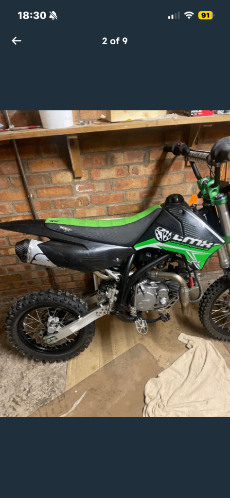 Pit bike pitbike rfz elite 150cc bigwheel read add mint loads spent race spec