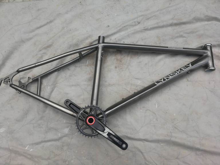 Lynskey titanium MTB frame + crank & BB Small - Medium