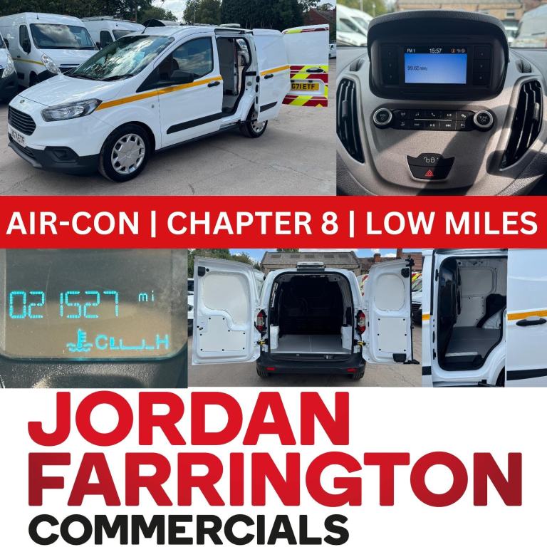  2021 71 reg FORD TRANSIT COURIER TREND 1.5 L1 EURO 6 PANEL VAN WITH AIR-CON