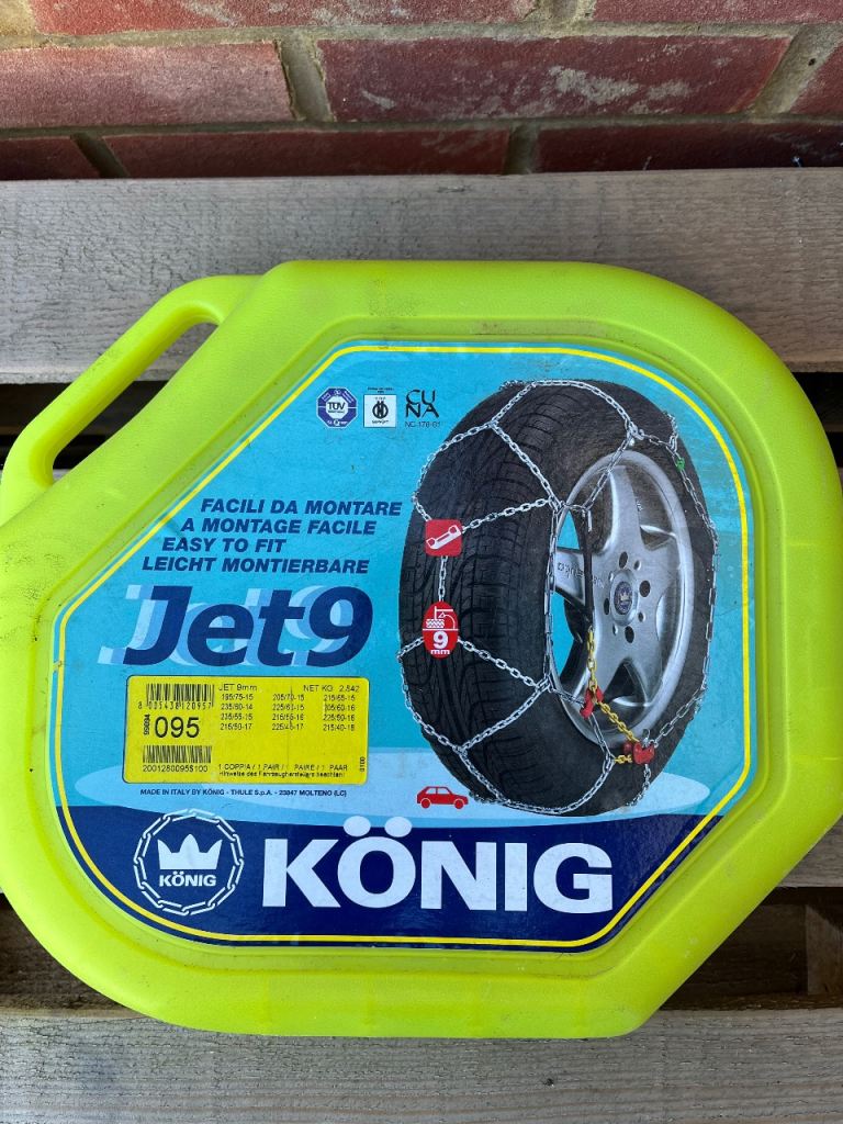 Konig Jet 9 snow chains