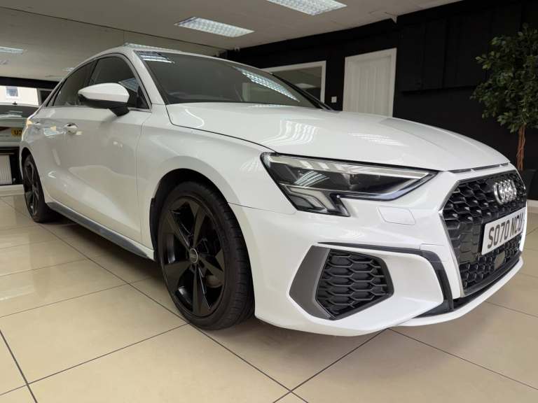 2021 Audi A3 30 TFSI S Line 4dr SALOON Petrol Manual
